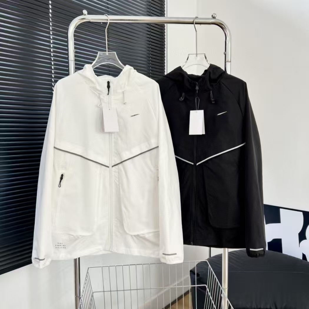 Designer jacket Storm-FIT New reflective design Running Division men's and women's tops loose down jackets windproof woven coats