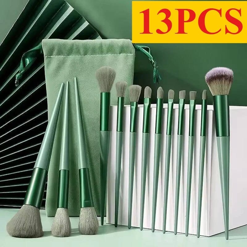 113PCS Soft Fluffy Makeup Brushes Set for Cosmetics Foundation Blush Powder Eyeshadow Kabuki Blending Brush Beauty Tool 250716