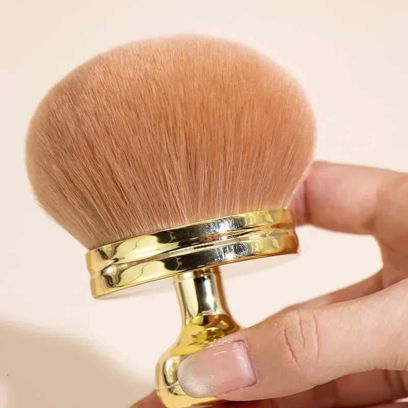 1pc Extra Large Mushroom Head Powder Blusher Brush Super Soft Large Seal Makeup Brush Beauty Tool Brochas Maquillaje 250716