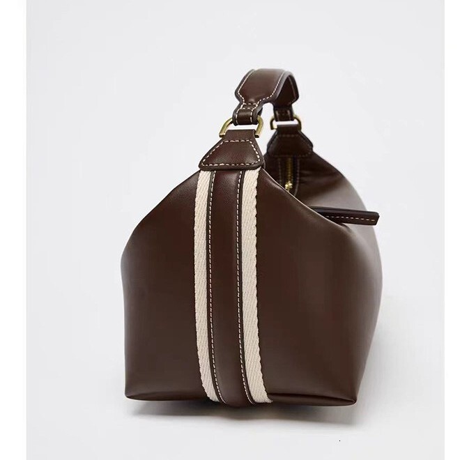 Summer new women's shoulder crossbody bag retro texture fashionable women's bag new side striped strap casual shoulder handbag new designer 