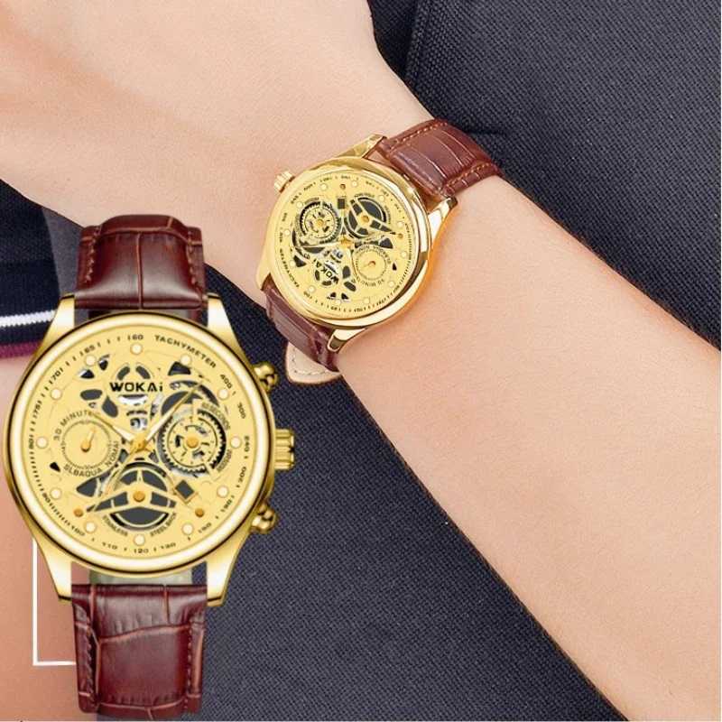 Mens Business Watch Quartz Sports Watch Mens Luxury Belt Fashion Quartz Watch Clock Watches for Men Gift for Men W250718