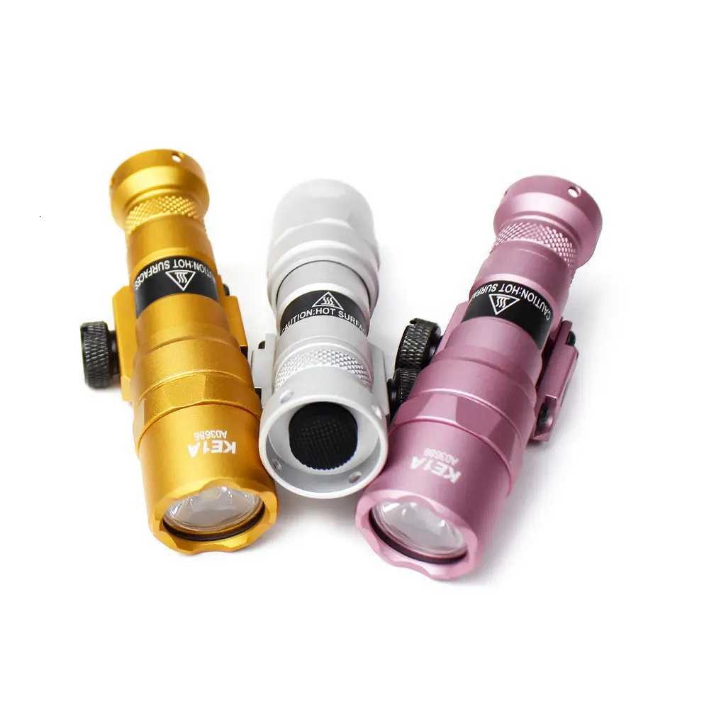 SOTAC Tactical Flashlight M300B Aluminum CNC Colorful Weapon Hunting D Light Outdoor Lighting EquipmentXJ250718