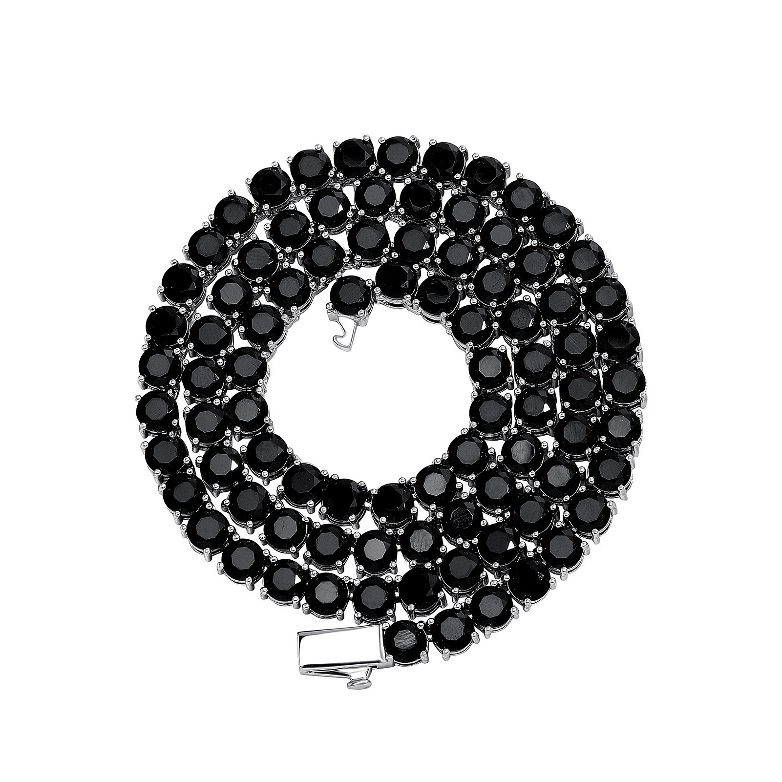 Iced out Tennis Chain Luxury VVS Moissanite Single Row Necklace Bracelet Hip Hop Bling Bling Full Diamond Jewelry GRA Certified