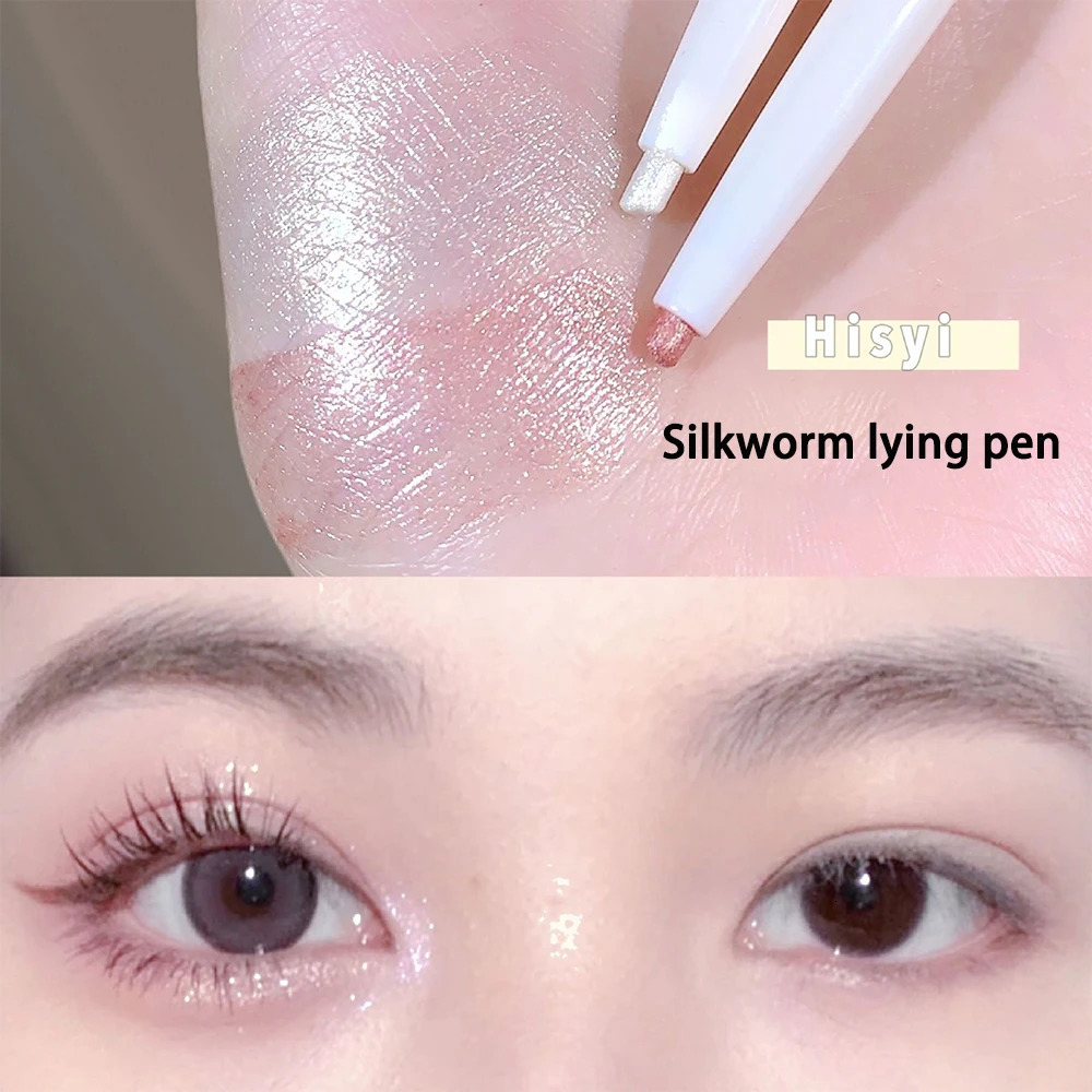 HISYI Two-In-One Lying Silkworm Pen Brightens down Waterproof Sweat-Proof Non-Smudge High-Light 3D Liquid Eyeliner Pen 250717