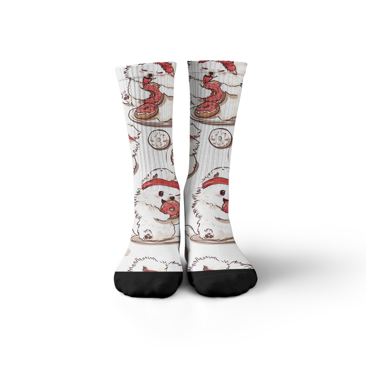 Cute Donut - Loving Pets Unisex Tube Sock C065