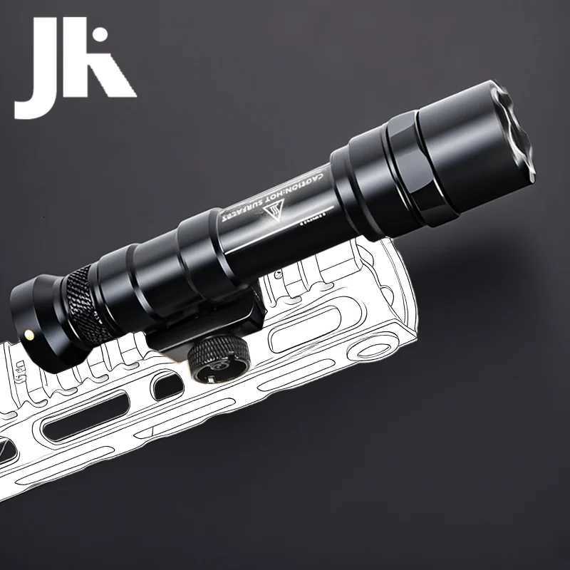 Tactical Scout Light SF M300B M600B Momentary Pure Switch Airsoft Hunting Weapon Flashlight D Gun Lamp Fits 21 mm Rail XJ250718