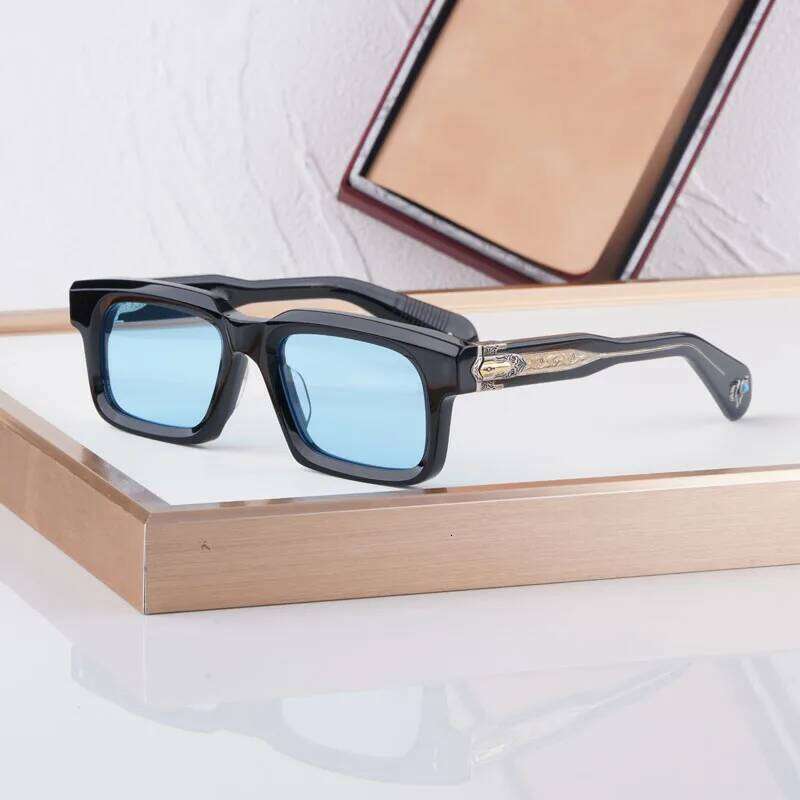 BEEDERE Fashion Trend Vintage Sunglasses Solid Thick Acetate UV400 Retro Square Style Unisex Top Quality 2025 with Case