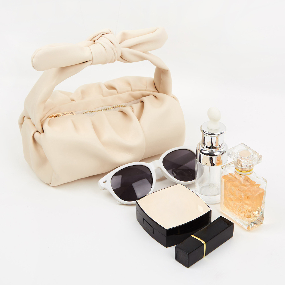 Summer new women's shoulder crossbody bag summer new casual handheld pleated bag niche design cloud bag new designer bag new designer luxury bag