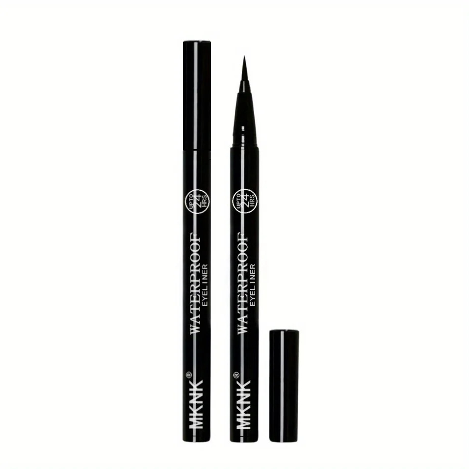 10pcs Waterproof Black Eyeliner Pens-Smooth Fast-Drying Long-Lasting Makeup with Sweatproof Formula Perfect for Bold 250716