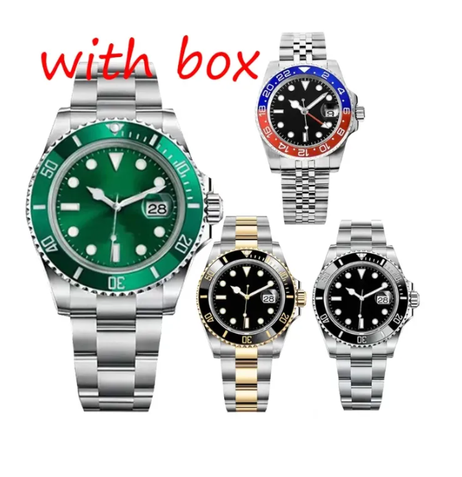 Mens Designer High Quality Automatic Watch Mens Ceramic Ring Sapphire 2813 Movement Dial Stainless Steel Rotatable Watch Waterproof mechanical watch cola