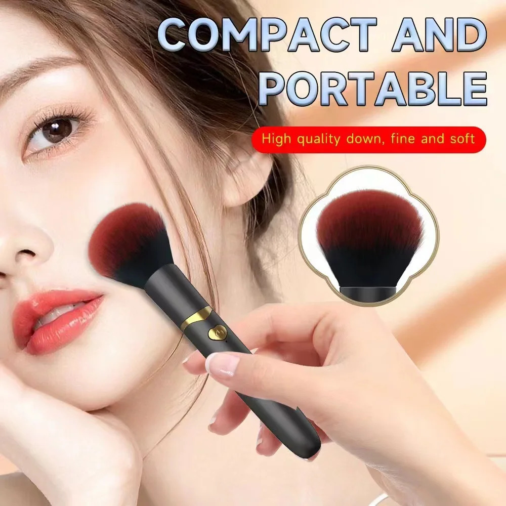 Vibration Cosmetics Makeup Blending Brush with 10 Vibration Frequencies For Quick Makeup Electric Makeup Puff Applicator 250716