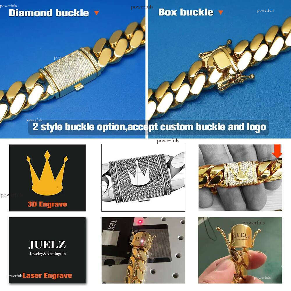 Premium Quality Men's Cuban Links Chains Featuring Sparkling Moissanites | Designer 10k/14k Gold Fashion Accessories for Elegant Styling