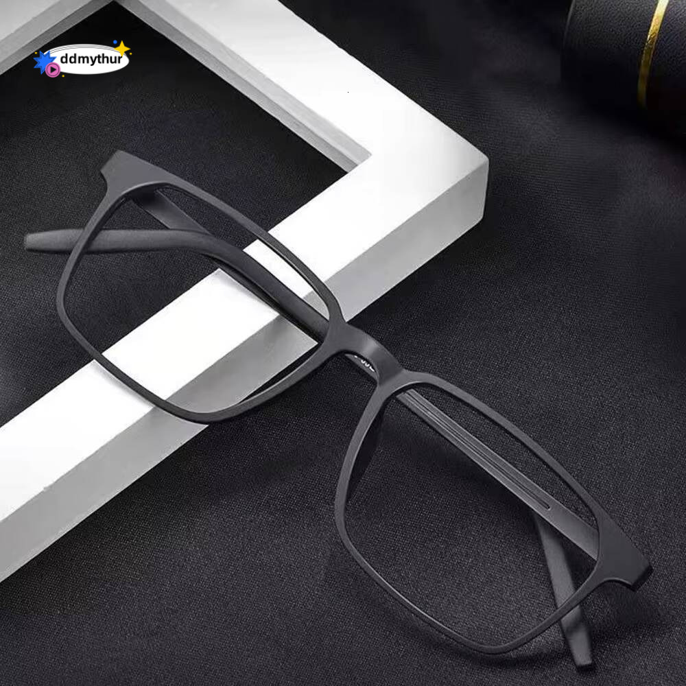 High Quality Pure Titanium Reading Glasses for Men Anti Blue Light Presbyopia Eyewear with Diopter+1.0 To +4.0 ddmythur