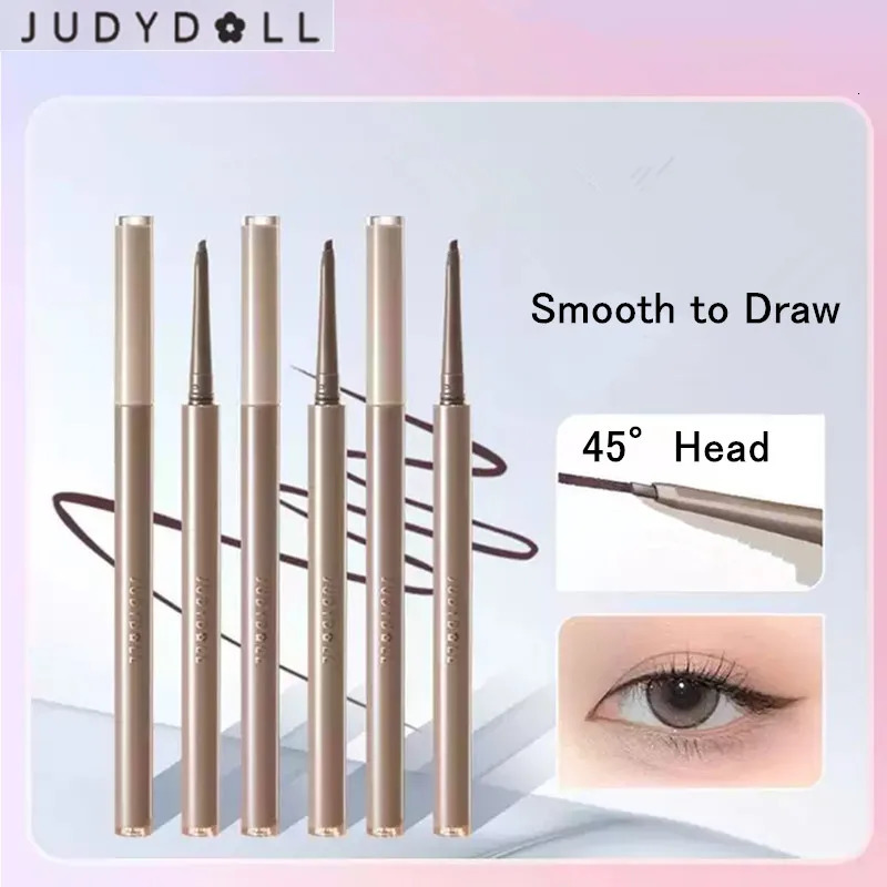 Judydoll Slim Gel Eyeliner Precisely Depicted Eyeliner Gel Pen Smooth Waterproof Long-Lasting Non-Smudge 250716