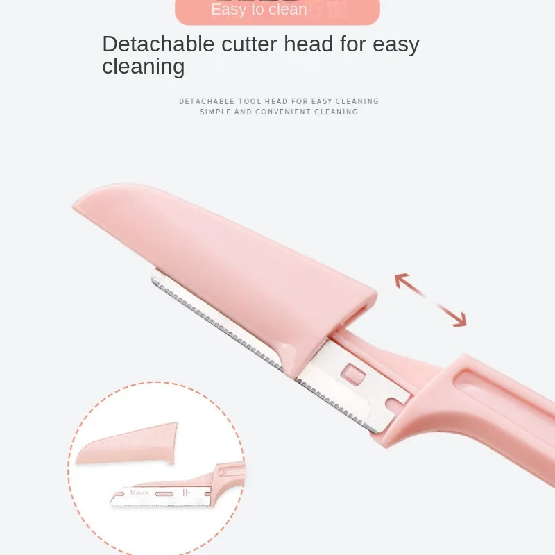 3pcs Safe Folding Ladies Face Shaver Eyebrow Trimmer Blade AntiScratch Razor Makeup Tools for Women 250716