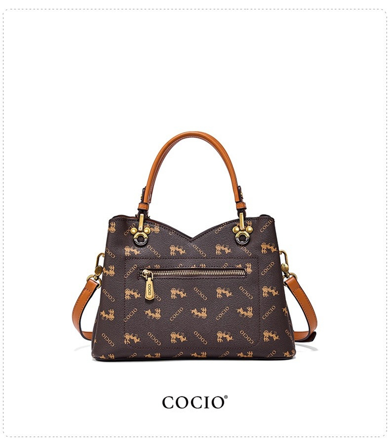 COCIO designer Shoulder Bags light luxury New handbag fashionable womens handbag business classic bag