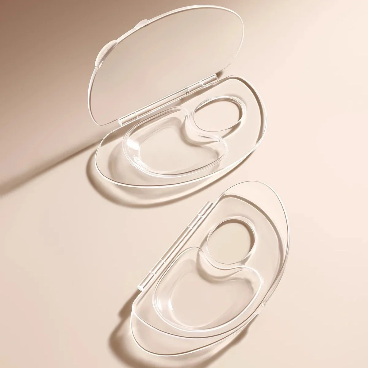 Foldable Liquid Foundation Palette Acrylic Makeup Tool Kit Mixing Cream Rod Set Spatula Stick Storage Tray Cosmetic 250716