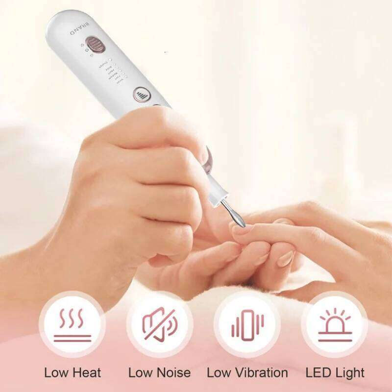 Professional Portable Electric Nail File Set 5 Speeds Hand Foot Care Tool for Calluses Thick Nails Grind Trim Polish Cuticle