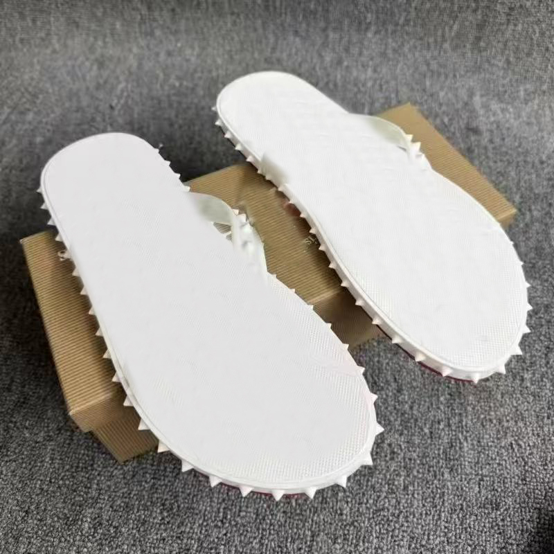 Designer Sandals Ladies Sandals Flannel Slippers women Summer Shoes Shoes Outdoor Beach Slippers Ladies Classic Fashion Casual slides L RED