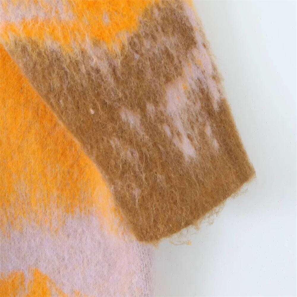 Designer Clothing Autumn Winter New Fashion Women's Casual Elegant Design Sense Of European And American Style Sweater Coat Fashion