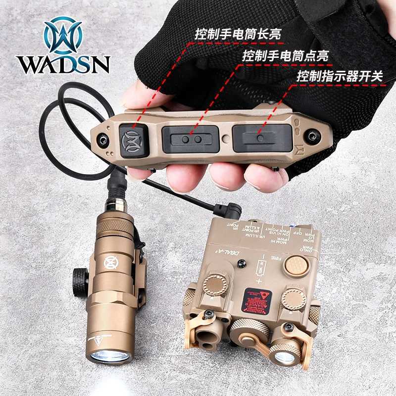 Tactical Augmented Pure Red Dual Function Switch for Mlok Keymod DBAL A2 PEQ 15 NGAL MAWL Flashlight Weapon Scout LightXJ250718