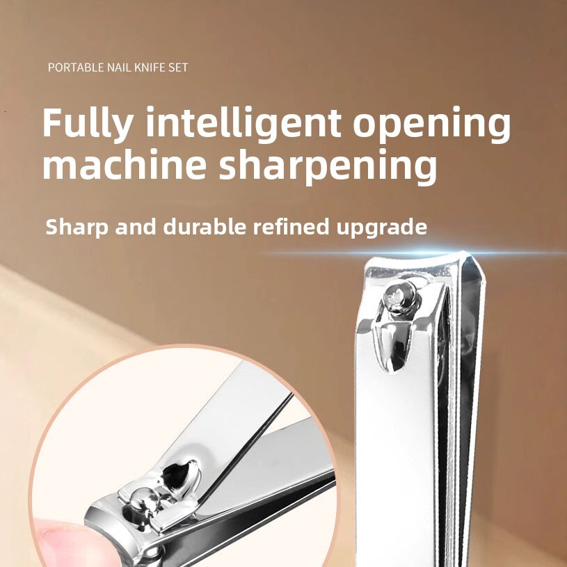 Bestseller Complete Manicure Set: Round Tail Contouring Clippers, Nail Cutter, and Beauty Tool Kit ddmytues