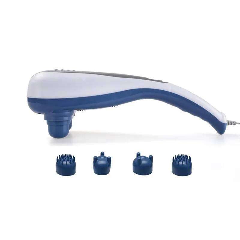 Handy Double Head Vibrator Back Deep Muscle Tissue Massage Hammer