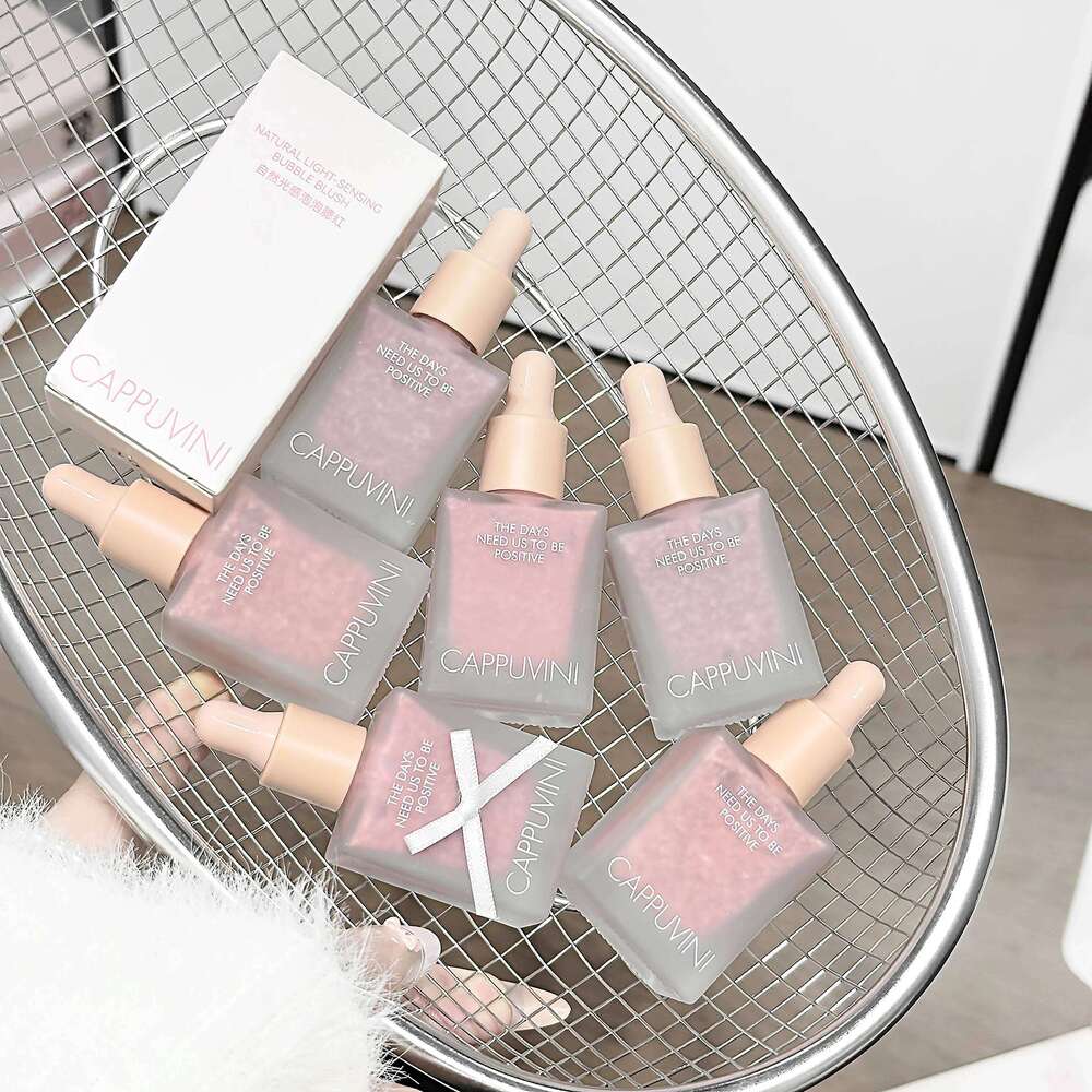 Natural Light Pink Bubble Easy to Apply Tender Long-lasting Makeup Liquid Blush Expansion Color Rouge X250719