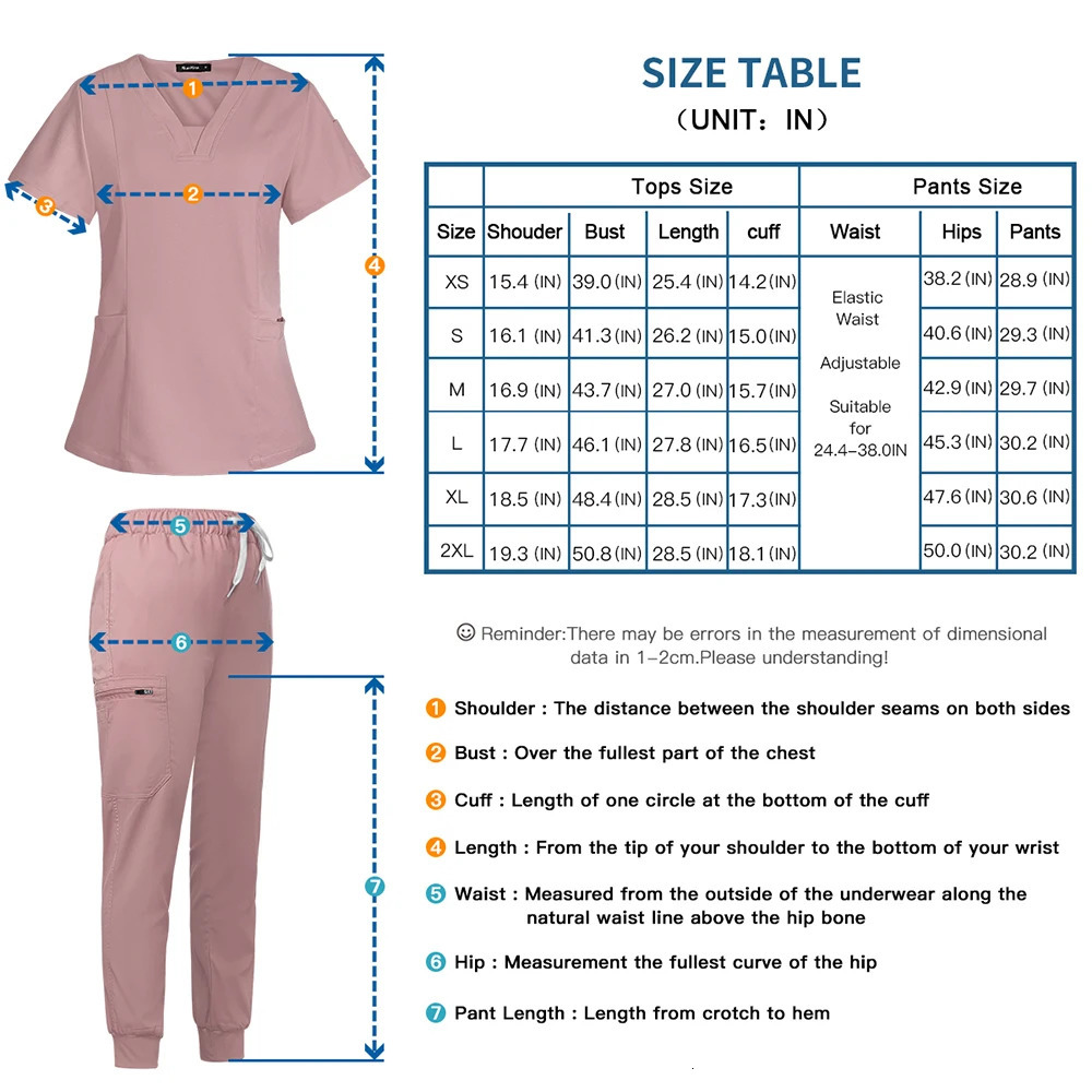 High-quality Thickened Slim Operating Room Uniform Set Short-sleeved Nurse Nursing Accessories Gown XS-XXL 250715