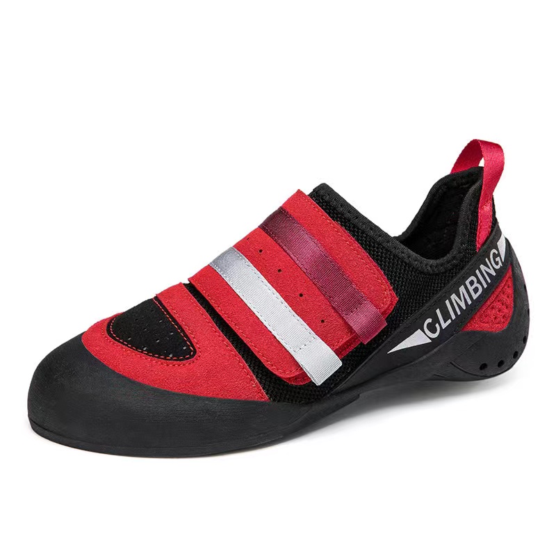 Rock climbing shoes for men and women adult indoor professional entry level training shoes breathable decompression and non slip