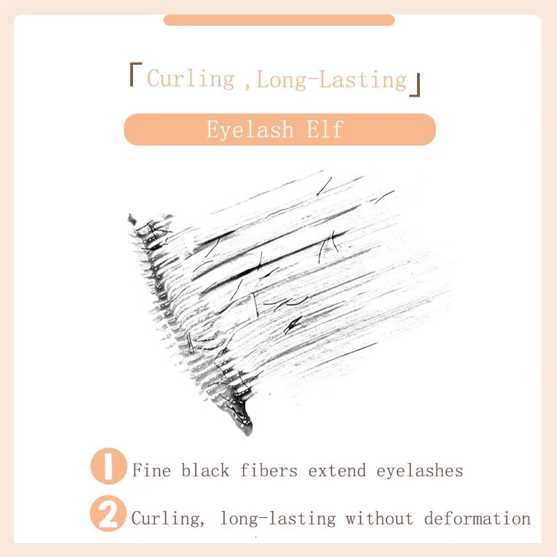 UKISS Eyelash Primer Mascara Eyelashes Base Thick Long-wearing Waterproof Eye Black Brush Beauty Makeup 250717