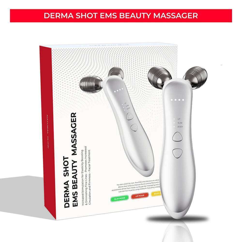 EMS Face Lifting hine Skin Tightening Rejuvenation Facial Massager Microcurrent Roller USB Charging Anti Wrinkle Beauty Care
