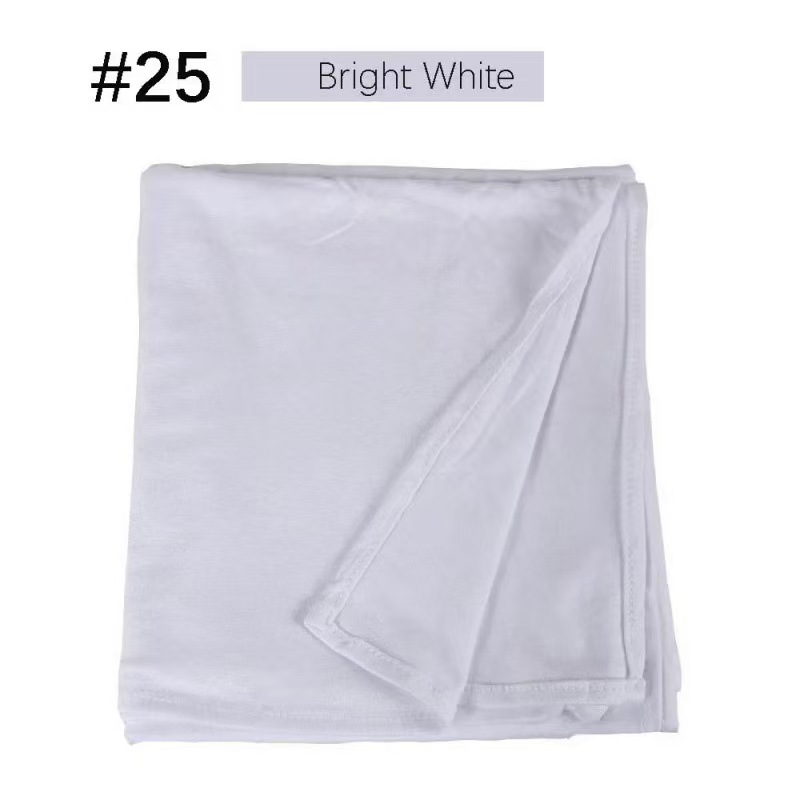 T1257 monochrome ladies modal sweat cloth long scarf Malay Hui headscarf mercerized cotton headscarf warm shawl
