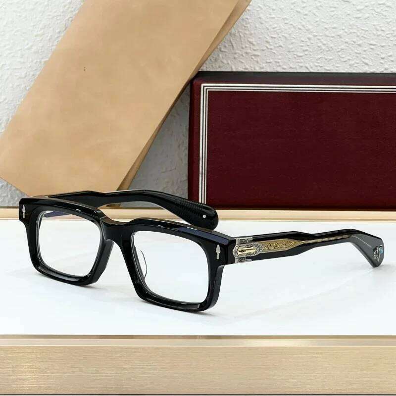 High Quality Square Acetate Sunglasses Frame Men Vintage Brand Design Driving Traveling Shades Eyewear Glasses