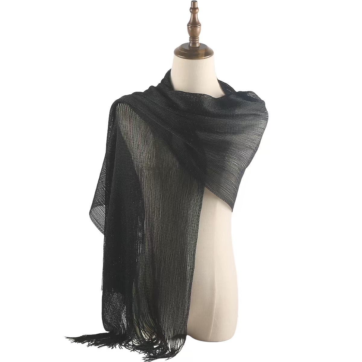 T1256 New shiny streamer scarf women's Arabian Malay shawl travel bag headscarf