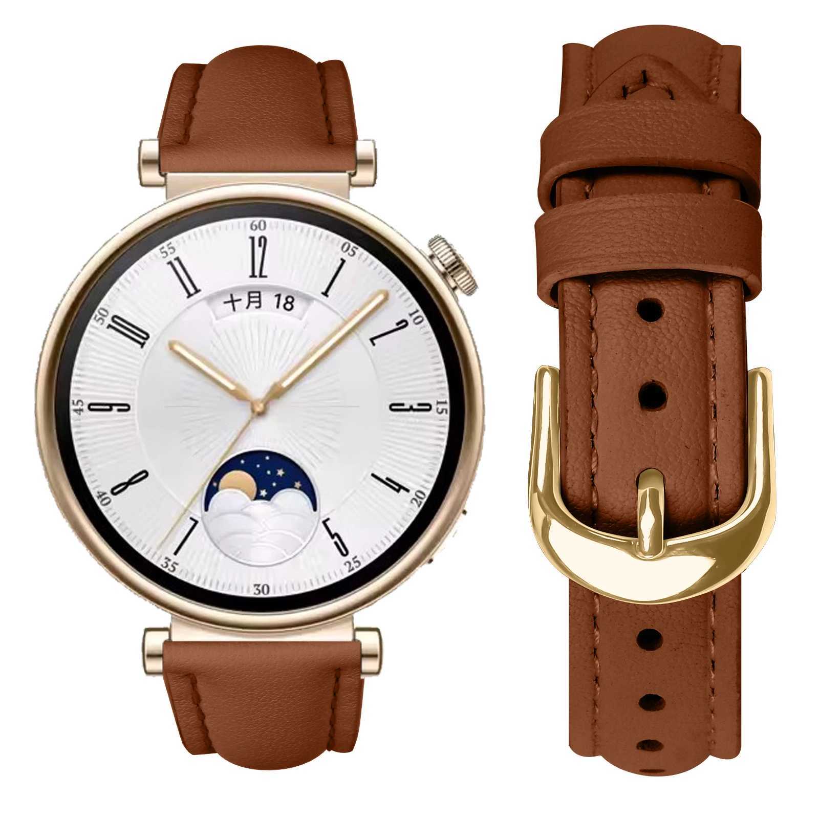 For Huawei Watch GT5pro 42mm Leather Bands Replacement Luxury Business Leather Watch Band for Huawei Watch GT4/GT5 41MM W250718