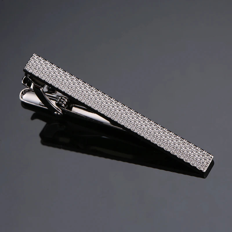 highend Tie Clip Classic golden Clasp Pin for mens Accessories jewelry gifts 250715