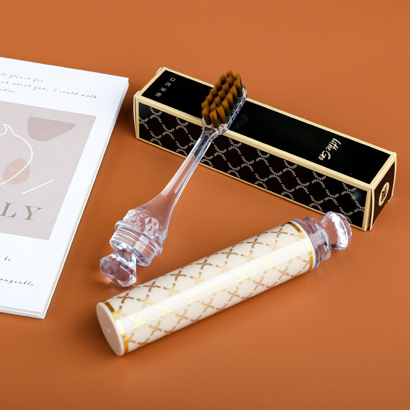 Gift Box High-end Lipstick Soft Bristle Premium Toothbrush Home Travel Postpartum Individually Packaged Gum Care ddmythur