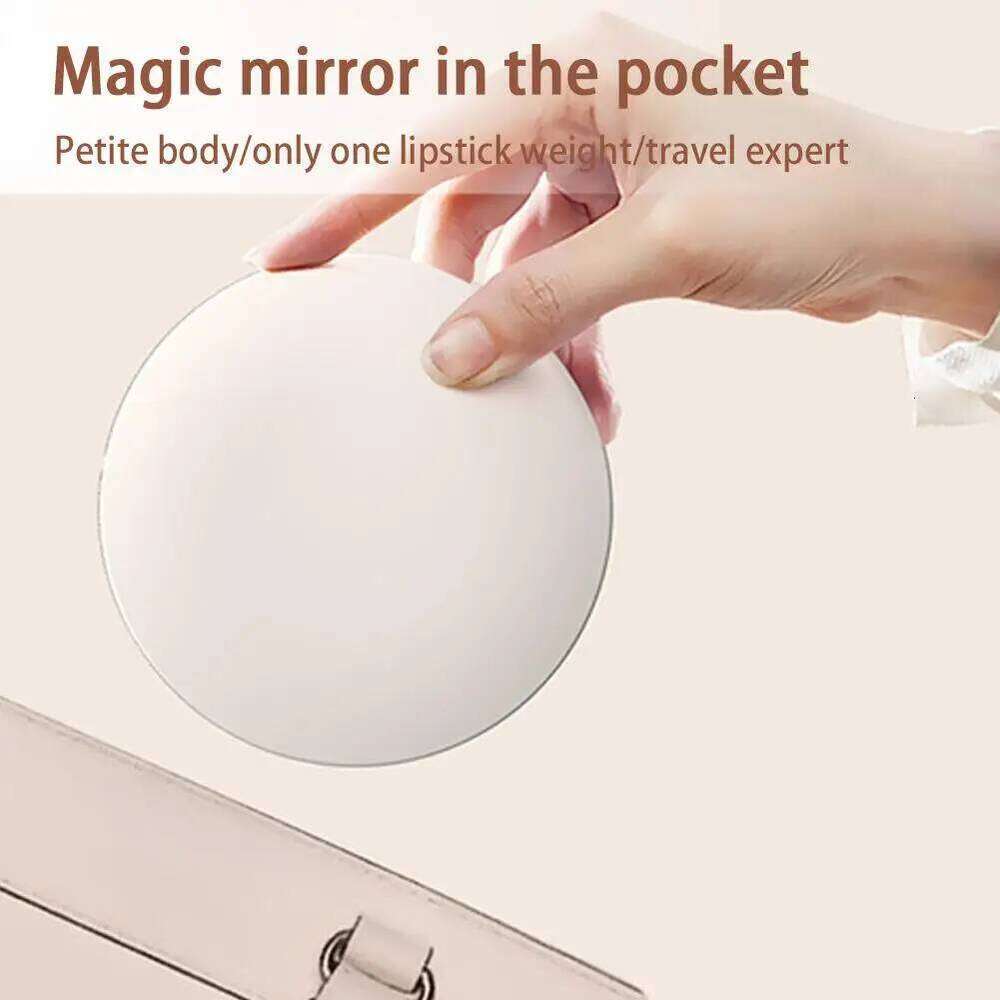 Smart Makeup Mirror Sunscreen Detection UV Sunscreen Testing Portable LED Light Makeup Mirror