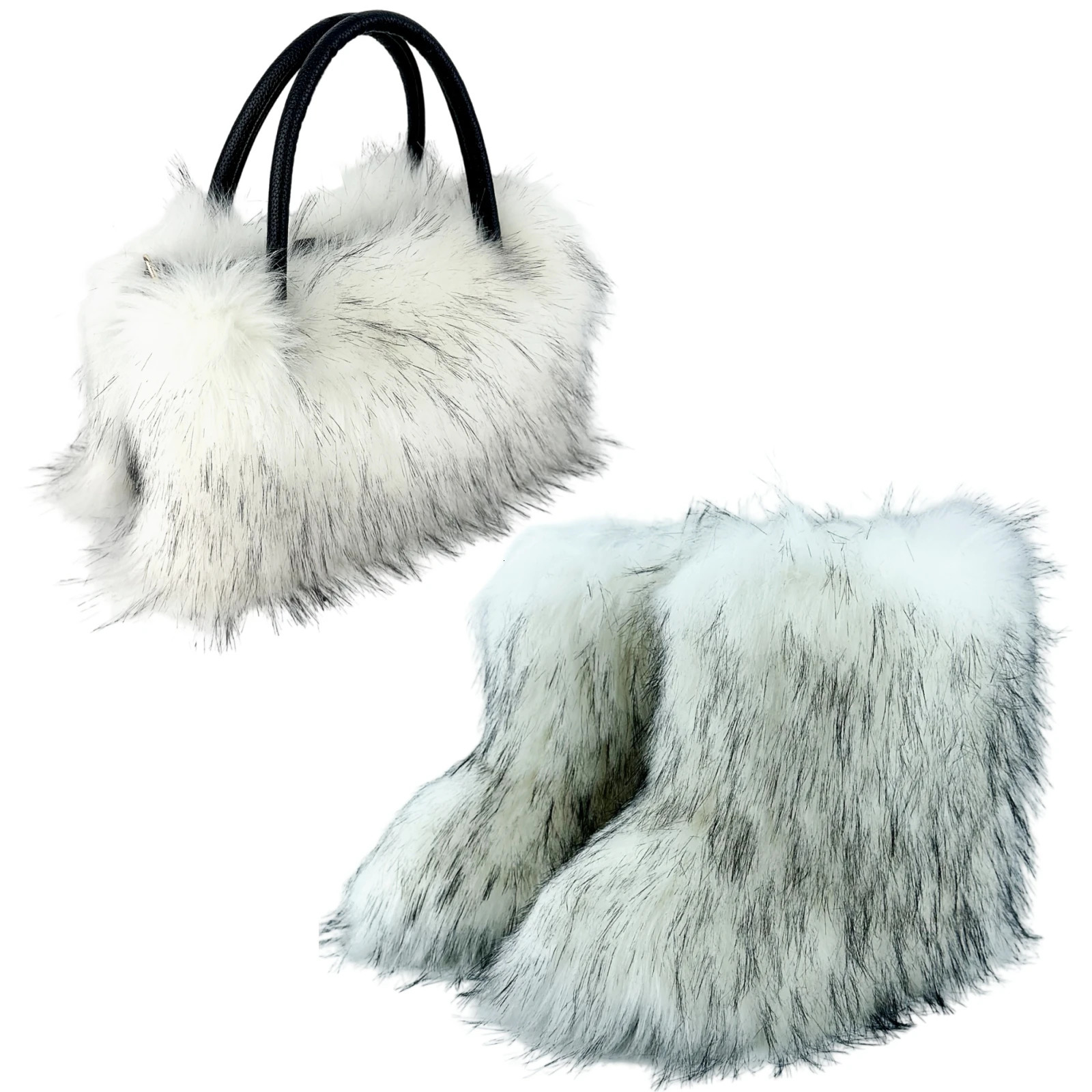 Fashion Women Handbag Autumn Winter Faux Fur Fluffy Handbags Soft Plush er Ladies Girl Shopper Purses for Travel Shopping 250717