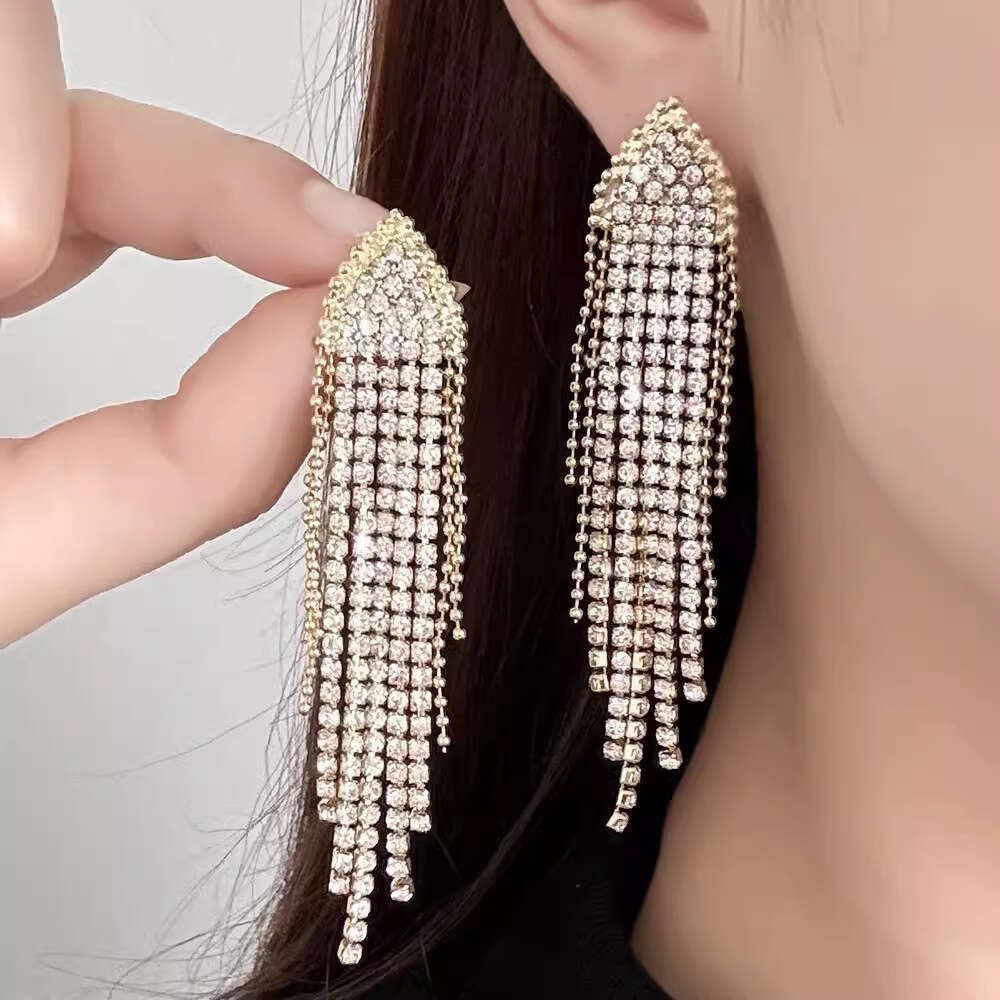 Tassel Creative Heart Pearl Cat Ear Studs Women Trendy High-end Minimalist Style Cute Earrings for Best Friends