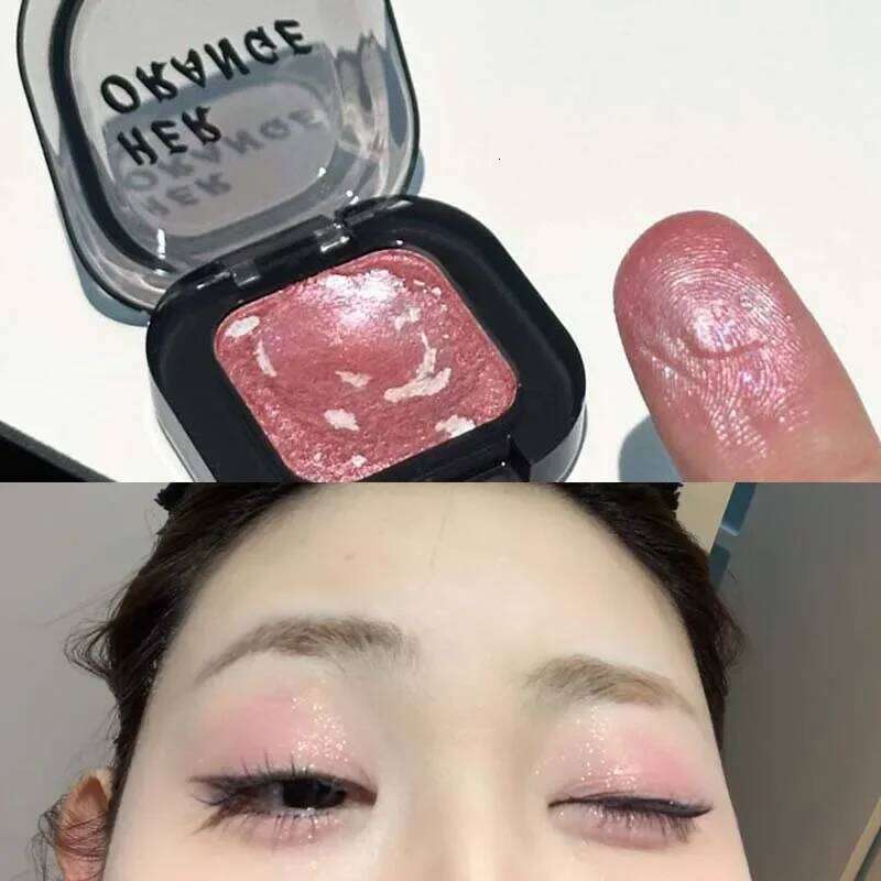 Creamy Marble Eyeshadow Palette Veety Smooth Sparkle Shimmer Monochrome Shadow Long-Lasting Silkworm Brighten Highgloss X250719