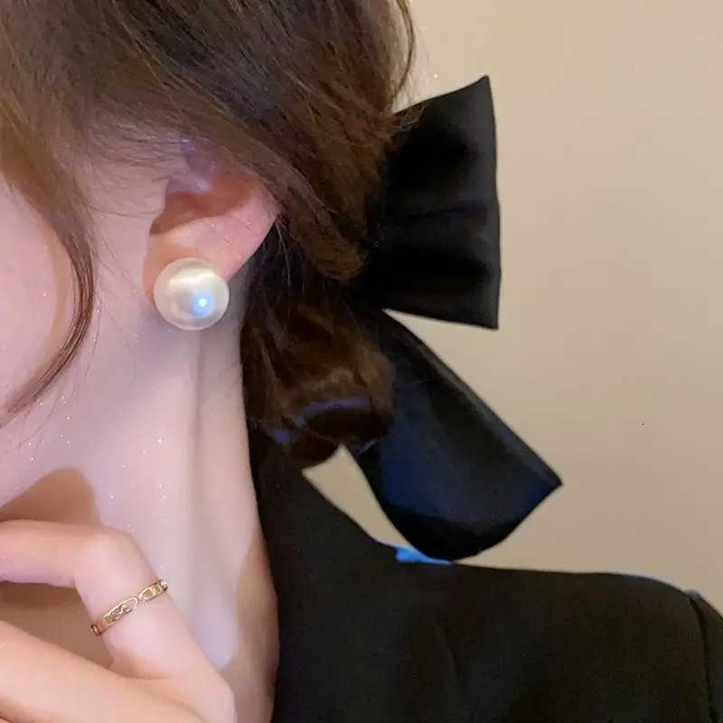 6/8/10/12/14mm Simple White Simulated Pearl Earrings for Women Jewelry On Ear Ball Stud Earrings Bijouteria Brincos Bijoux XJ250718