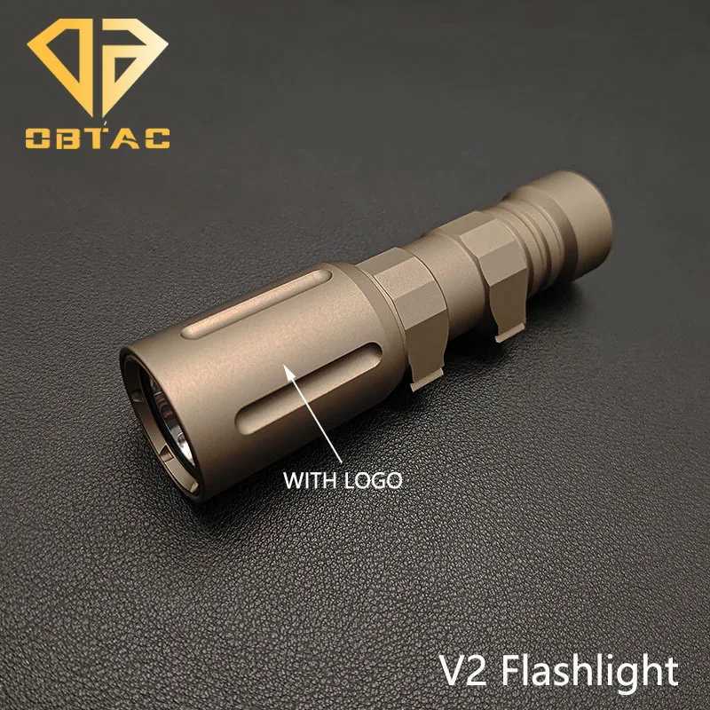 Sotac Tactical Metal PLHV2 Flashlight White D Light Airsoft Rifle Hunting Weapon Scout Light With Original Markings XJ250718