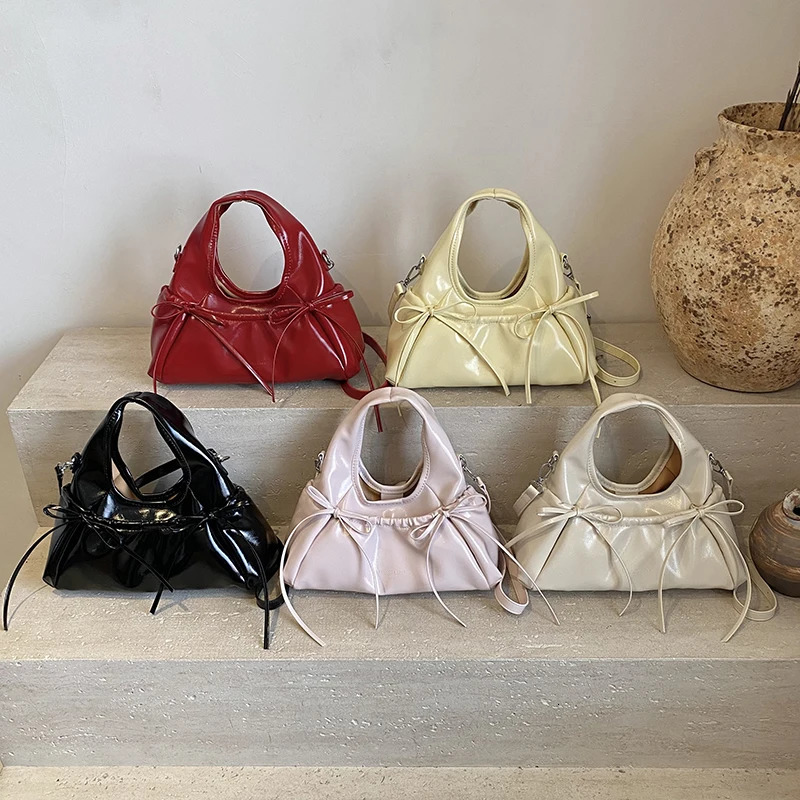 LFTSID Trendy Bow Shoulder Bag Summer Yellow Underarm Bag Daily Crossbody Bag Casual Ladies in Handbags and Purses 250717