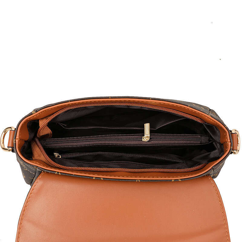 womens 2023 new fashion printed shoulder handbag small square versatile highquality texture crossbody bag trendy