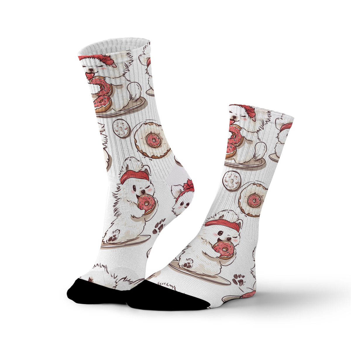 Cute Donut - Loving Pets Unisex Tube Sock C065