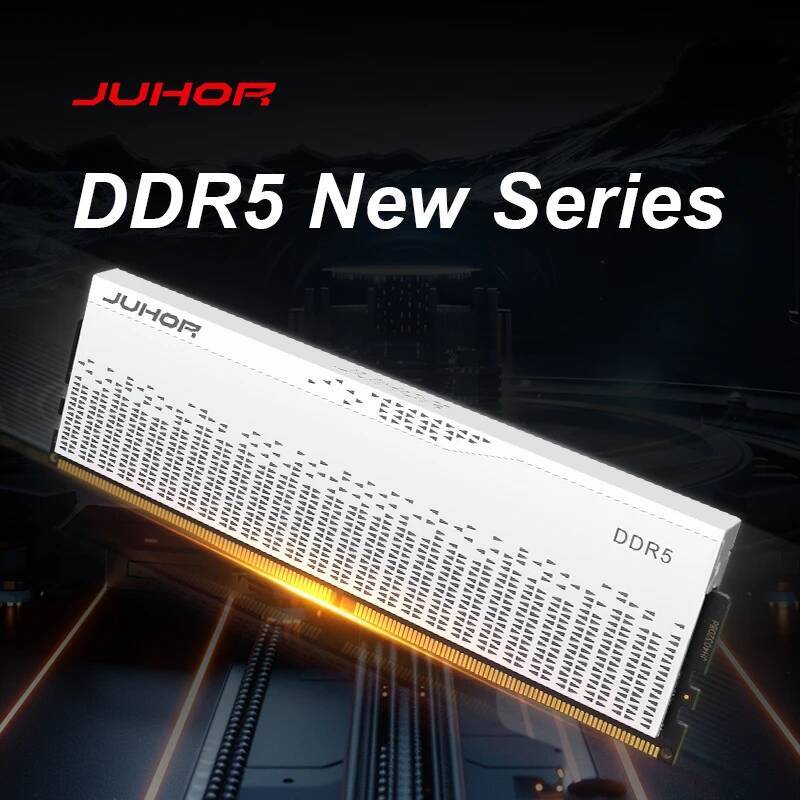 JUHOR Memoria Ram DDR5 RAM 16GB 32GB 5600MHz 6000MHz 6400MHz 6800MHz 7200MHz DIY Computer Gaming Desktop Memory