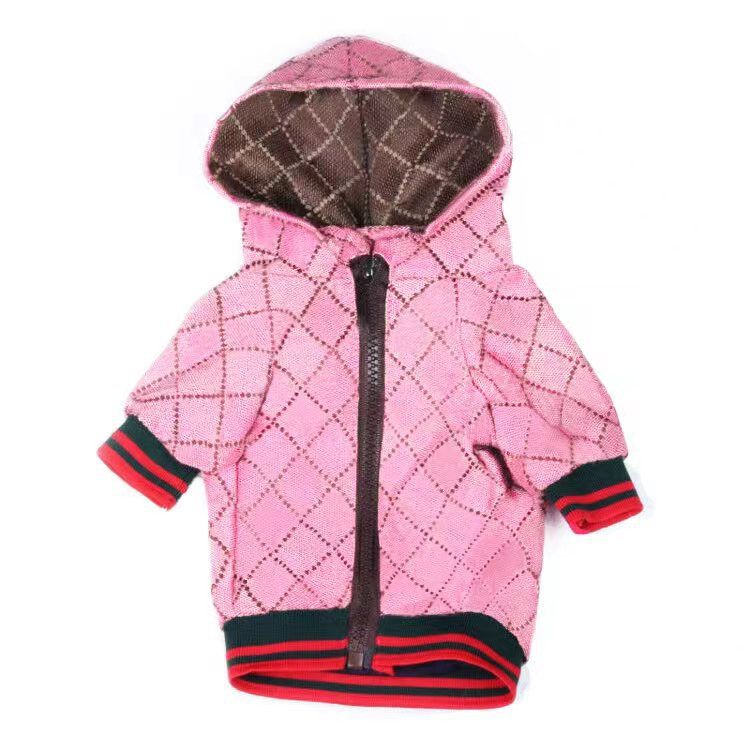 2026 Designer Clothes Warm Dog Apparel Fashion Hoodies Cats Dogs Animals Jackets With Hats Outdoor Casual Sports Pets Coats For Small Medium Large