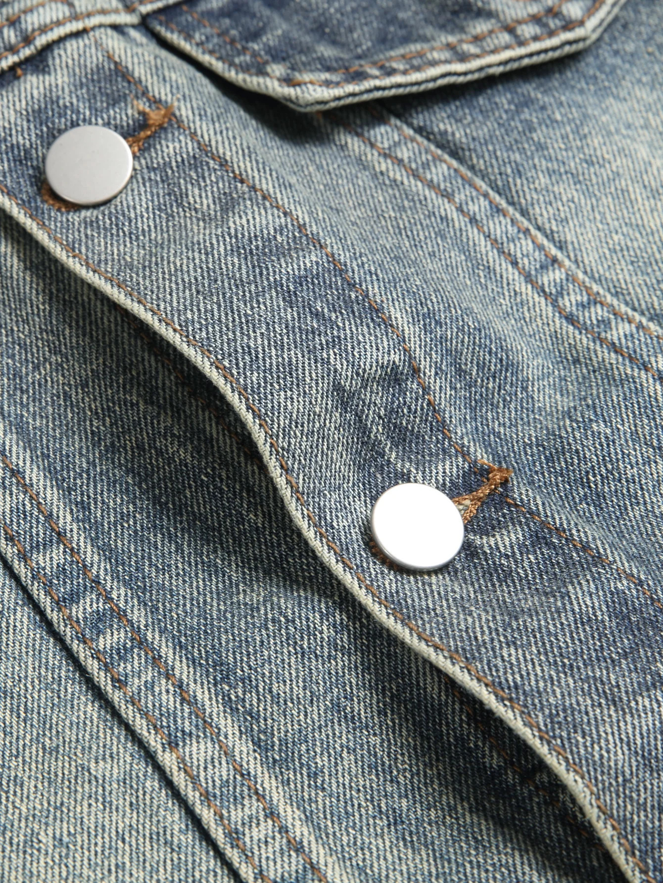 Mens SpringAutumn Denim Sleeveless Vest Fringed details Casual and trendy 250707